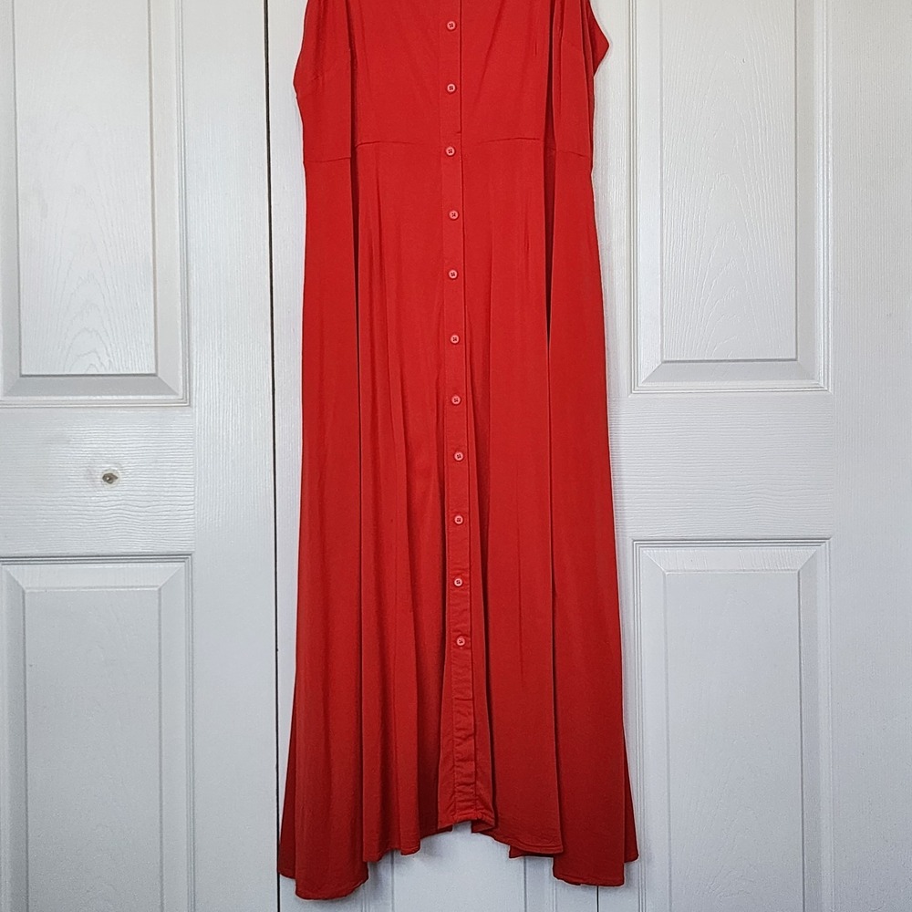 Ava&Viv Classic Sweetheart Neckline Maxi Dress Large Parisian Resort Old Money - Picture 4 of 10